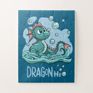 Kid's Water Dragon Puzzle