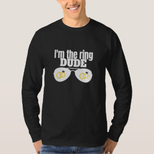 Kids Wedding Ring Bearer Toddler Ring Carrier T-Shirt