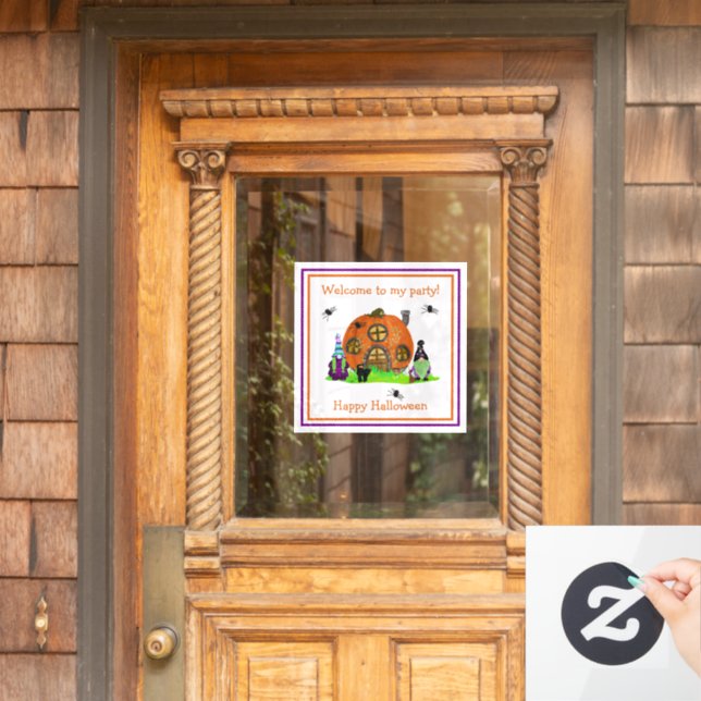 Kids Whimsical Gnomes Halloween  (Home Door)