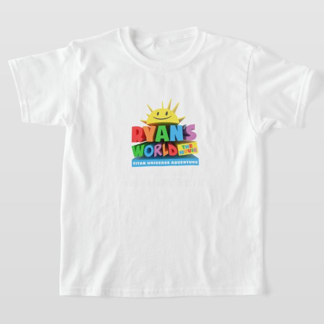 Kids White Tee (Laydown)