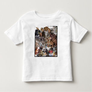 Kid's Wild Animal Shirt Personalise