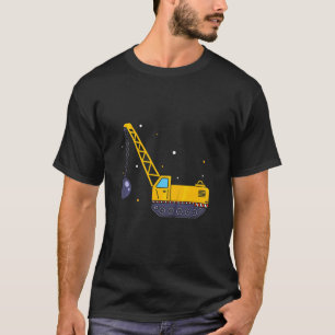 Kids Wrecking Ball Excavator  For Construction Wor T-Shirt