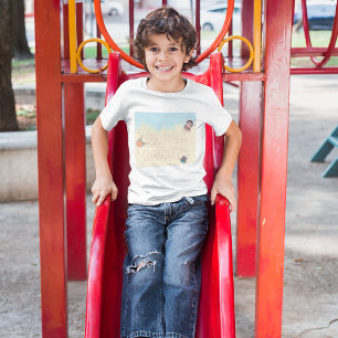 Kids Writing Numbers In The Sand T-Shirt