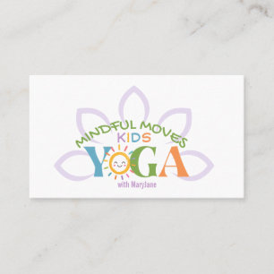 Kids Yoga Business Card
