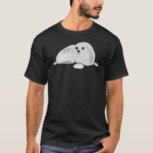 Kids Youth Teens Cute Arctic Harp Seal for Animal  T-Shirt