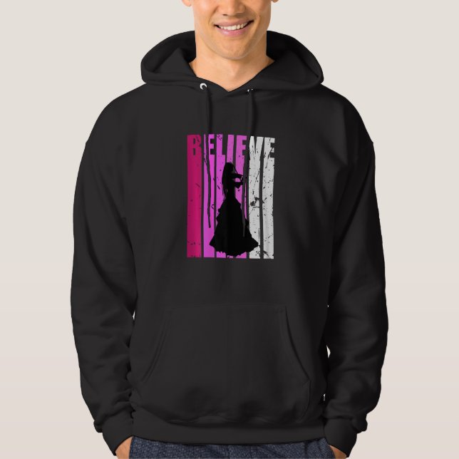Kids Youth Violin Player Life Pink Inspiring Loves Hoodie (Front)