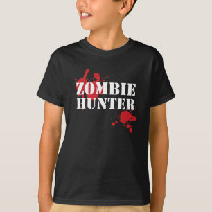 Kids Zombie Hunter Horror Tshirt