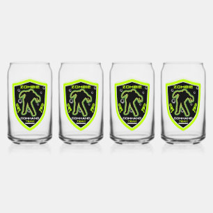 Kids Zombie Party Can Glass