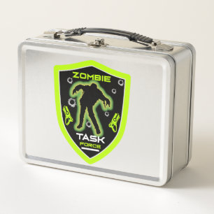 Kids Zombie Party Metal Lunch Box