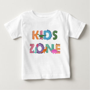 Kids Zone Dinosaurs Baby T-Shirt