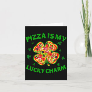 Kids Zza Is My Lucky Charm St Patrick&# ; s Day Zz Card