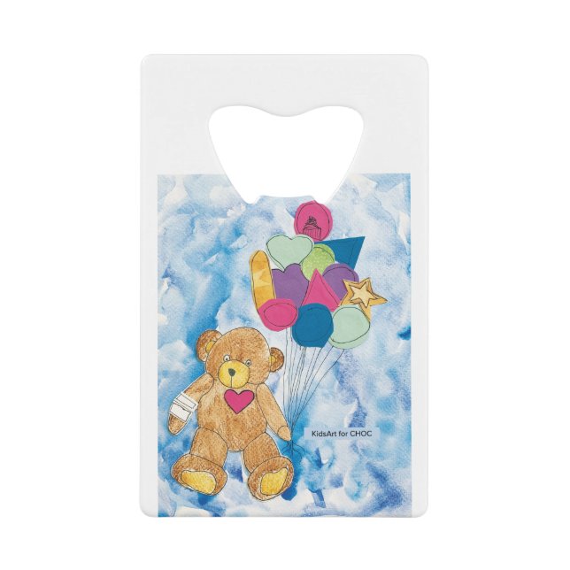 KidsArt for CHOC - Bear with Balloons (Front)