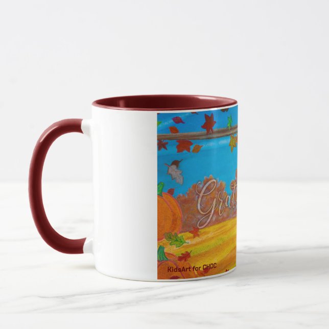 KidsArt for CHOC - Choco's Fall Fun Mug (Left)