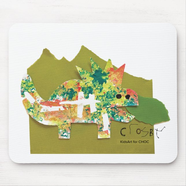 KidsArt for CHOC - Dino Roar Mouse Pad (Front)