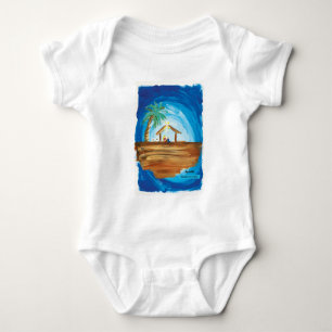 KidsArt for Choc - Peace on Earth Baby Bodysuit