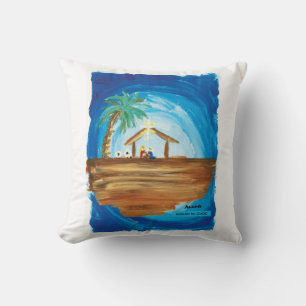 KidsArt for Choc - Peace on Earth Cushion