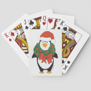 KidsArt for CHOC - Penguin Holiday Playing Cards