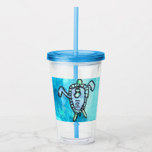 KidsArt for CHOC - Sea Turtle Acrylic Tumbler
