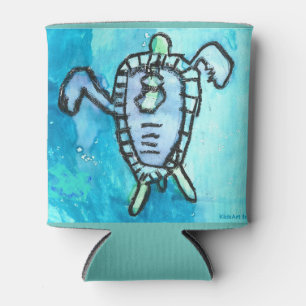 KidsArt for CHOC - Sea Turtle Can Cooler