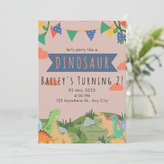 kidsbirthday birthday invitation, kids  invitation