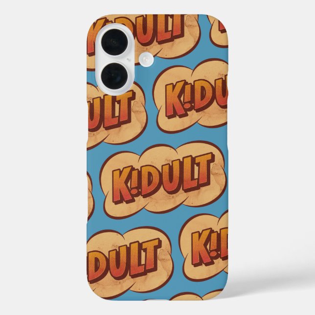 KIDULT - An Adult who is a Kid at heart - Cartoon  Case-Mate iPhone Case (Back)