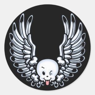 Kidwing Classic Round Sticker