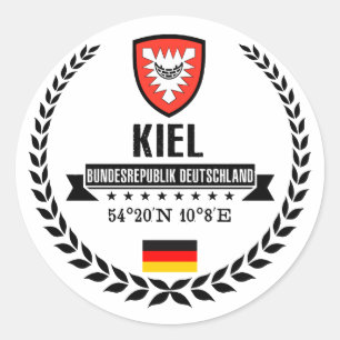 Kiel Classic Round Sticker