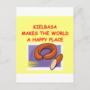 kielbasa postcard