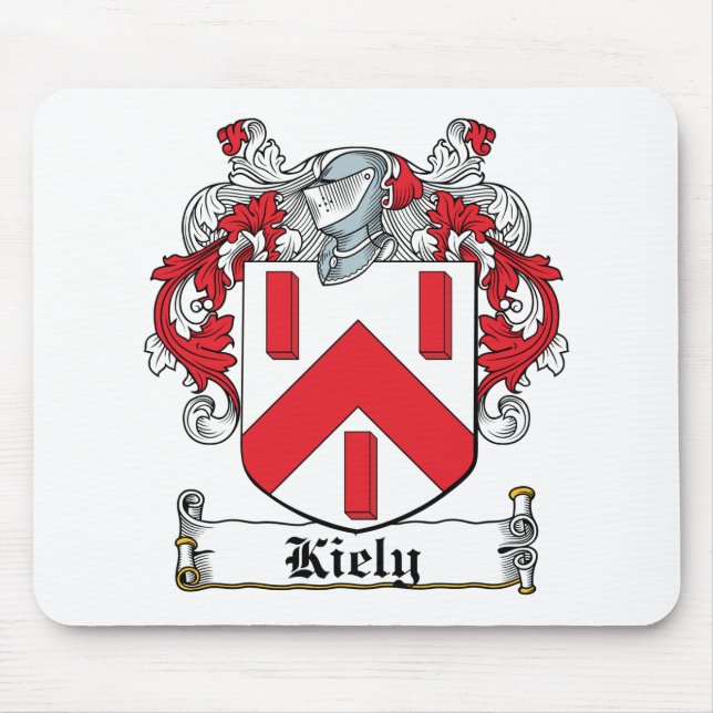 Kiely Family Crest Mouse Pad (Front)