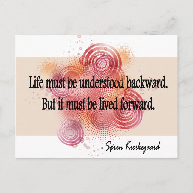 Kierkegaard Postcard (Front)