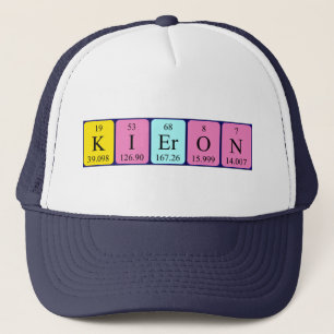 Kieron periodic table name hat