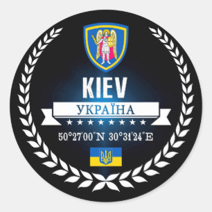 Kiev Classic Round Sticker