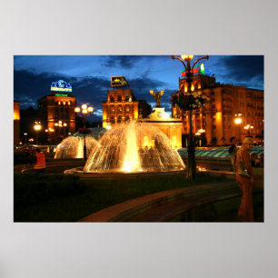 Kiev Nightlife Poster