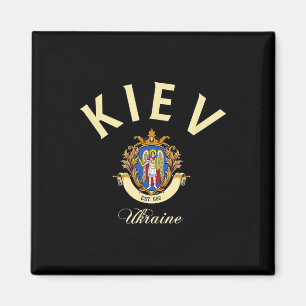 Kiev Ukraine Gifts Homeland Vacation Travel Souven Magnet
