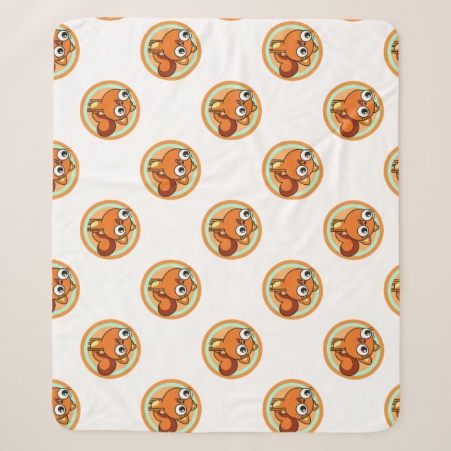 Kiff Chatterly Sherpa Blanket (Front)
