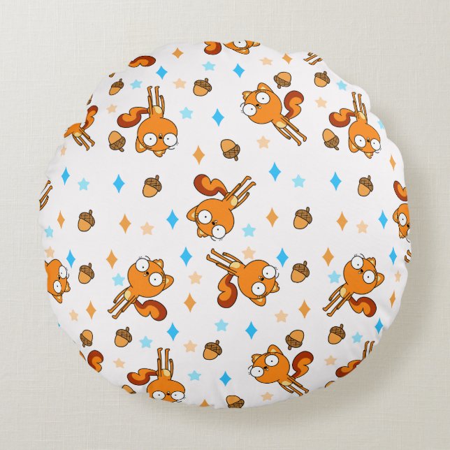 Kiff!  round cushion (Front)