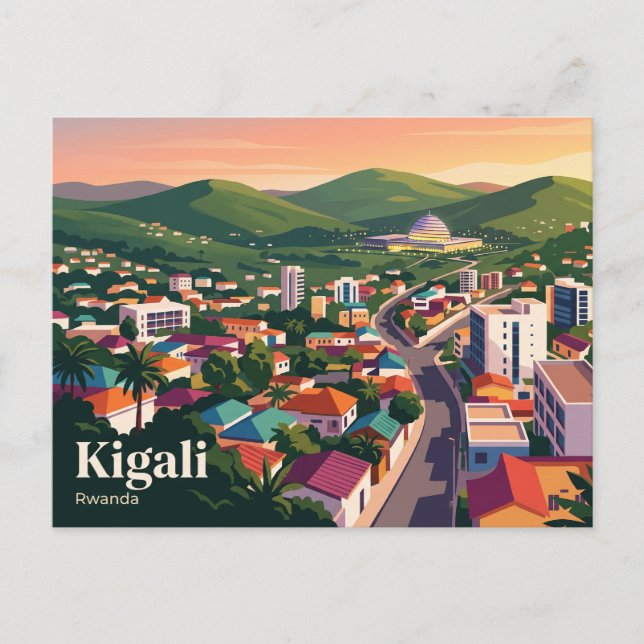 Kigali, Rwanda Postcard (Front)