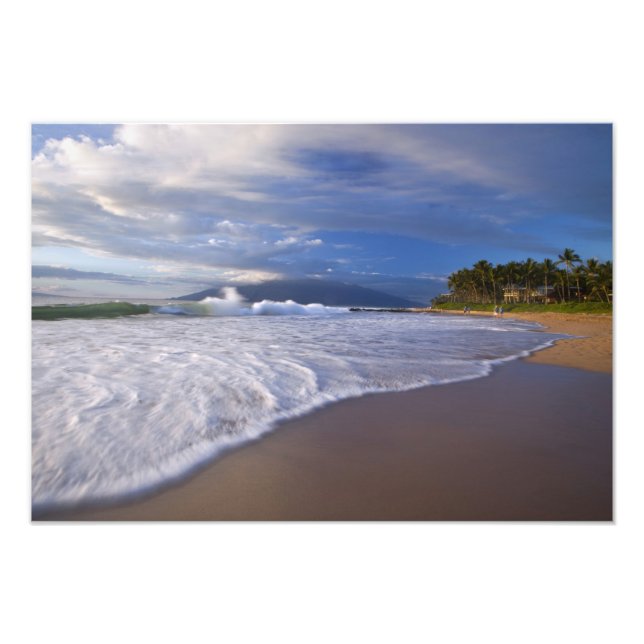 Kihei Beach, Maui, Hawaii, USA Photo Print (Front)