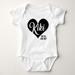 Kiki - Do you Love Me? - Baby Playsuit Romper Baby Bodysuit
