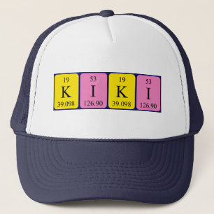 Kiki periodic table name hat