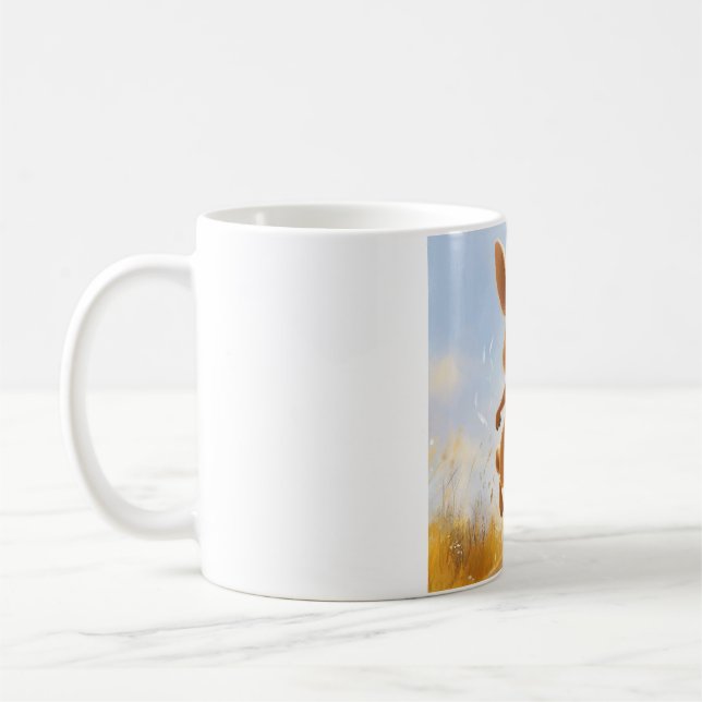 Kiki the Bunny Coffee Mug (Left)