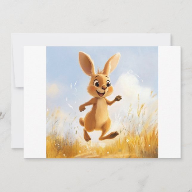 Kiki the Bunny Save The Date (Front)