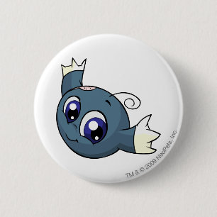Kiko Blue 6 Cm Round Badge