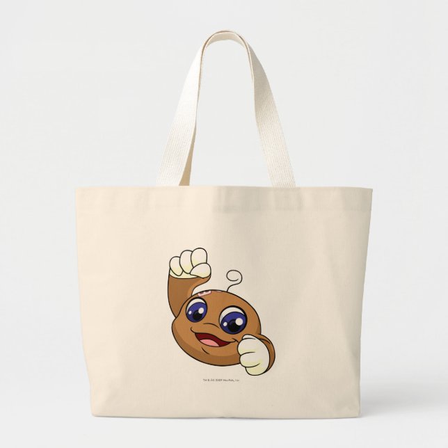 Kiko Brown Large Tote Bag (Front)