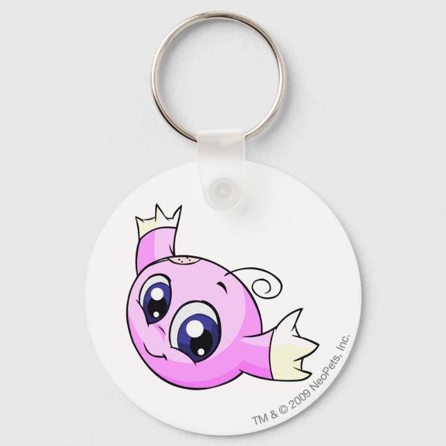 Kiko Pink Key Ring (Front)