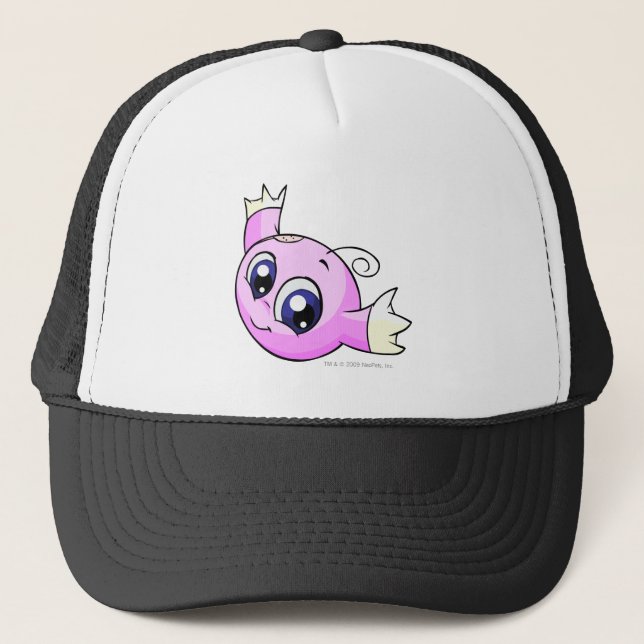 Kiko Pink Trucker Hat (Front)
