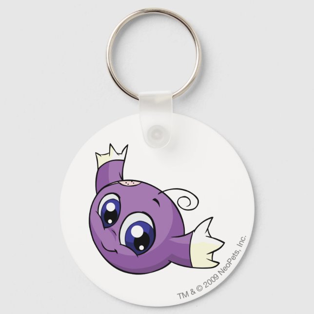 Kiko Purple Key Ring (Front)