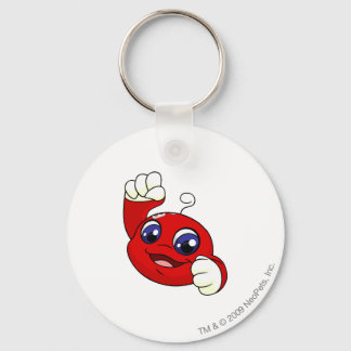 Kiko Red Key Ring