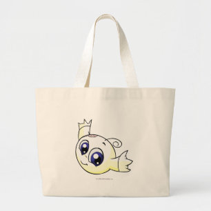 Kiko White Large Tote Bag