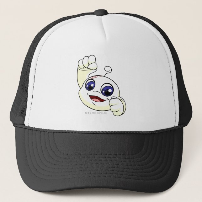 Kiko White Trucker Hat (Front)